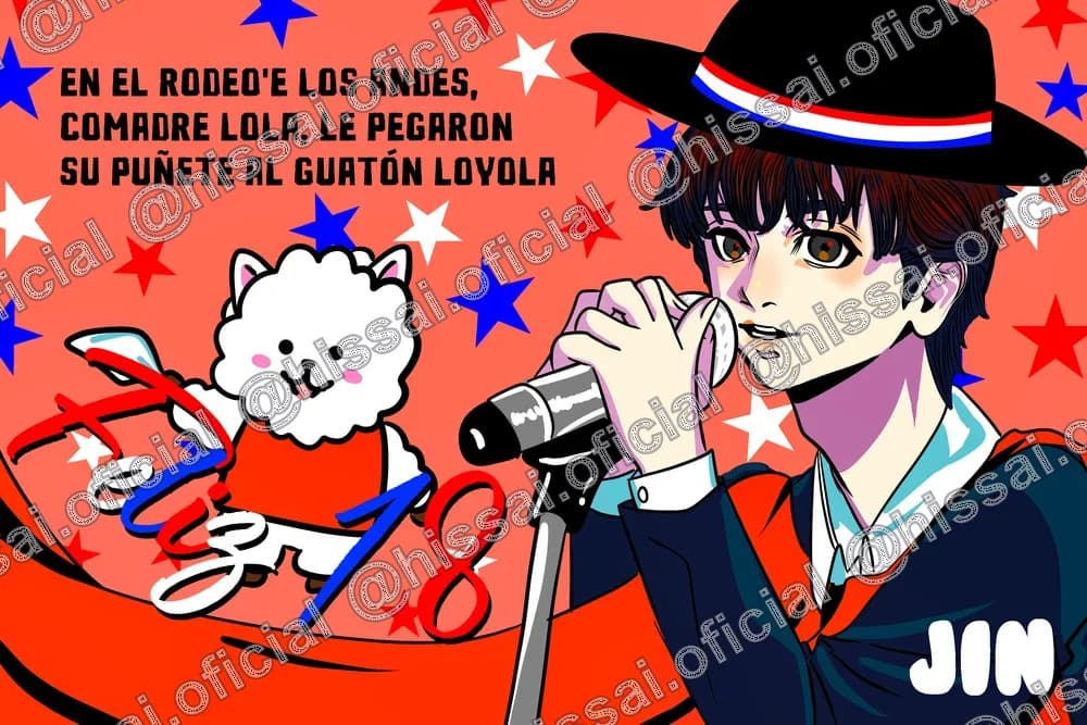 Estuche Jin Fiestas Patrias