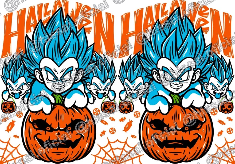 Estuche Gotenks Halloween