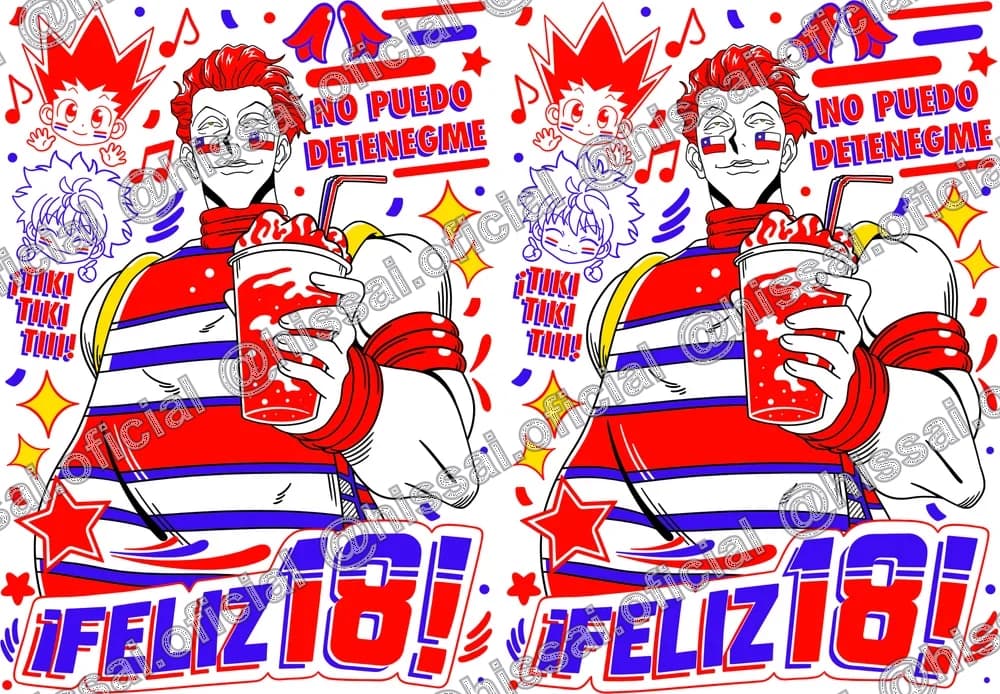 Estuche Hisoka Fiestas Patrias