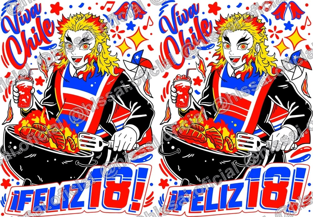 Estuche Rengoku Fiestas Patrias