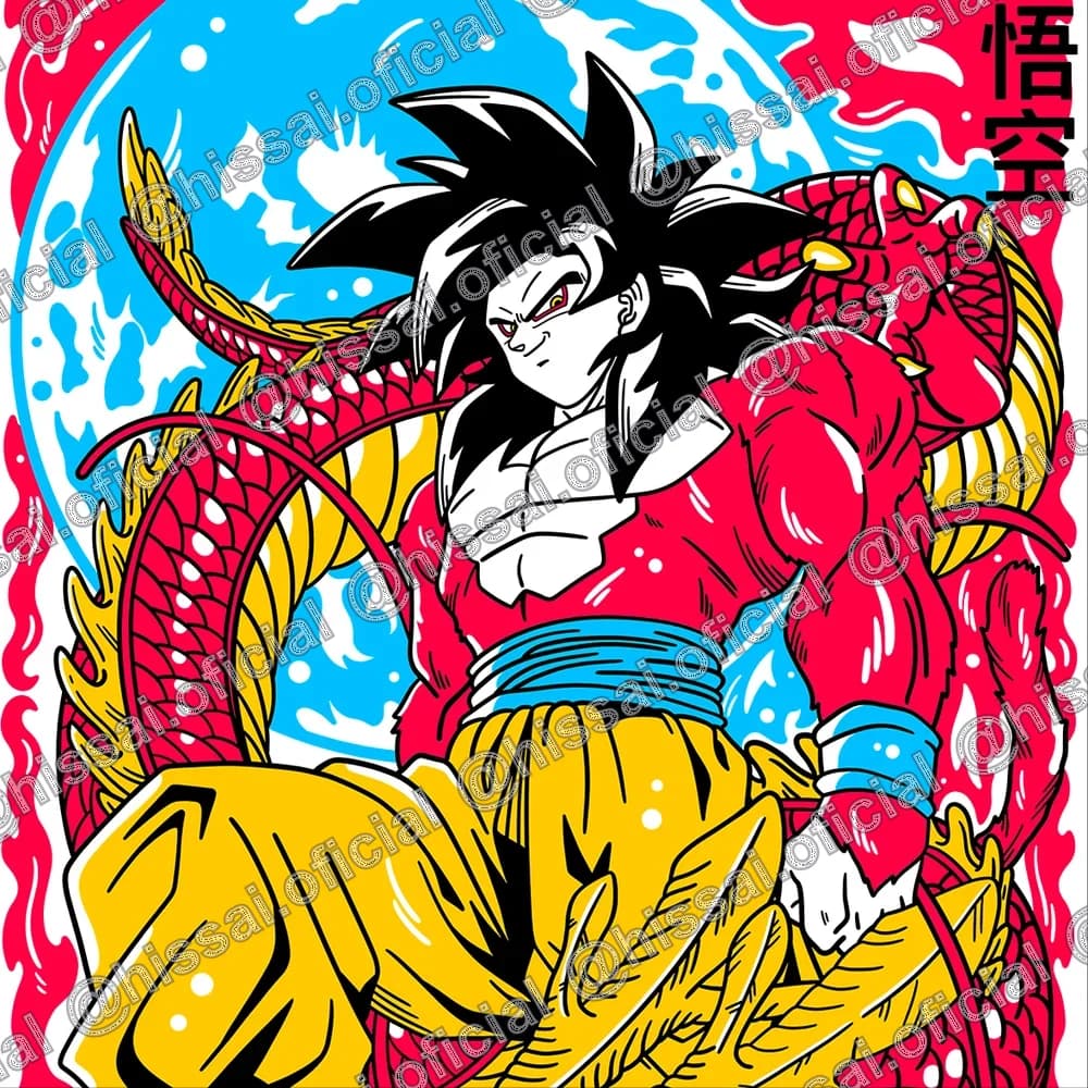 Posavaso Goku SSJ4