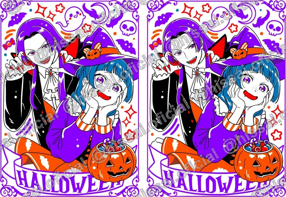 Shopero Maomao y Jinshi Halloween