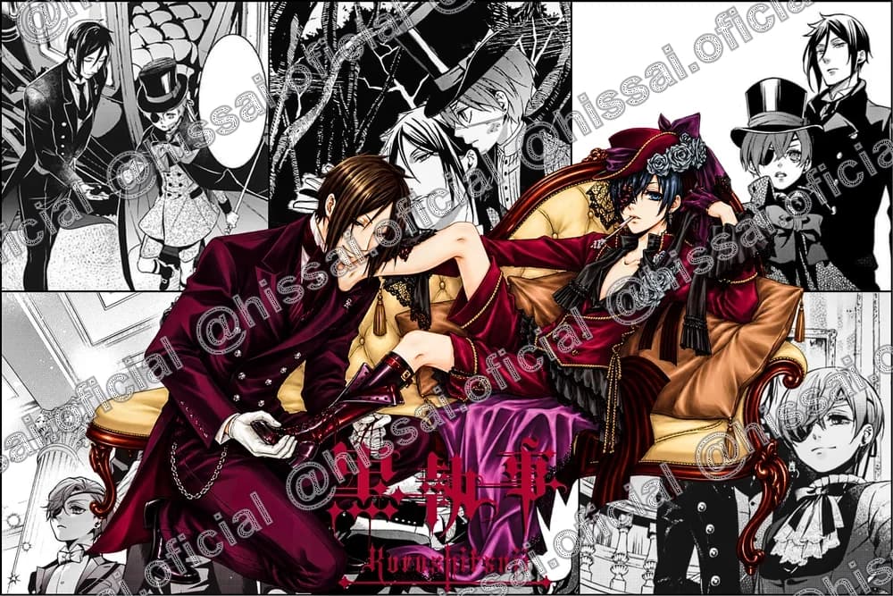 Shopero Sebastian y Ciel Manga