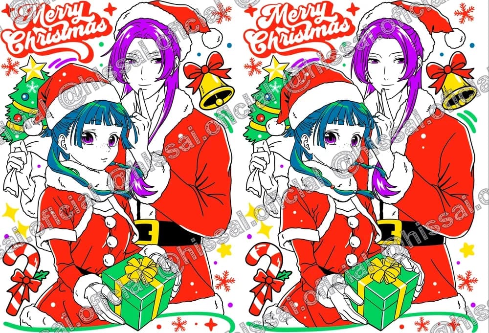 Estuche Maomao Navidad