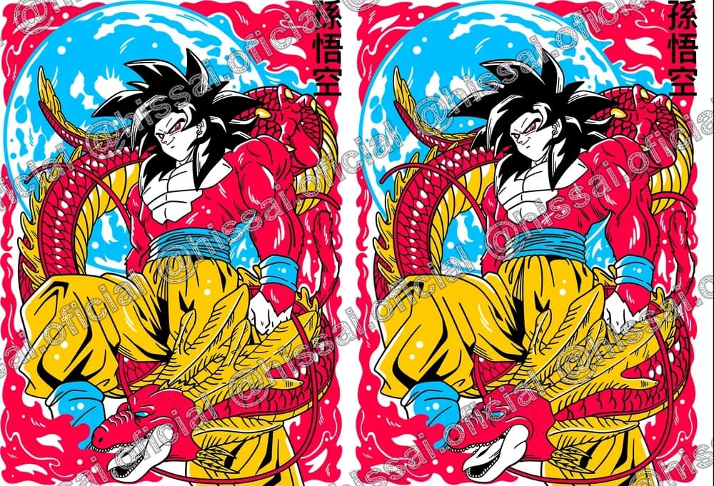 Estuche Goku SSJ4