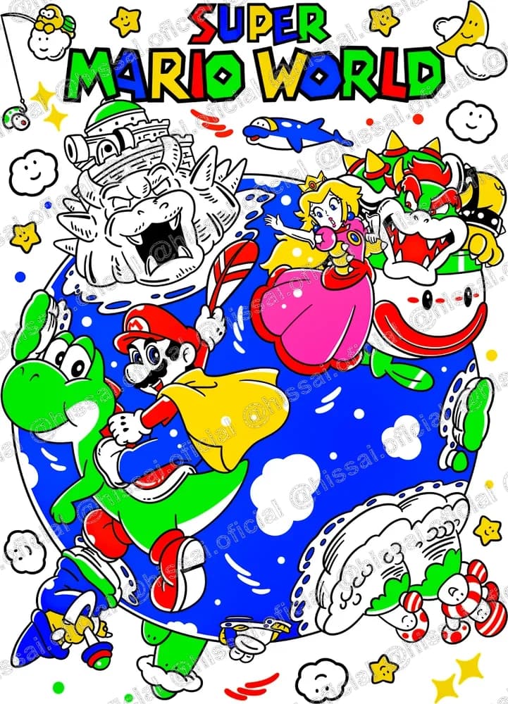 Estuche Super Mario Bros