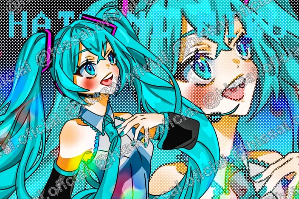 Estuche Miku