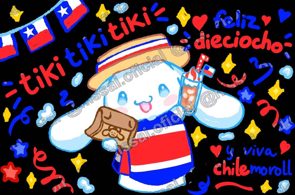 Shopero Cinnamoroll Fiestas Patrias 2