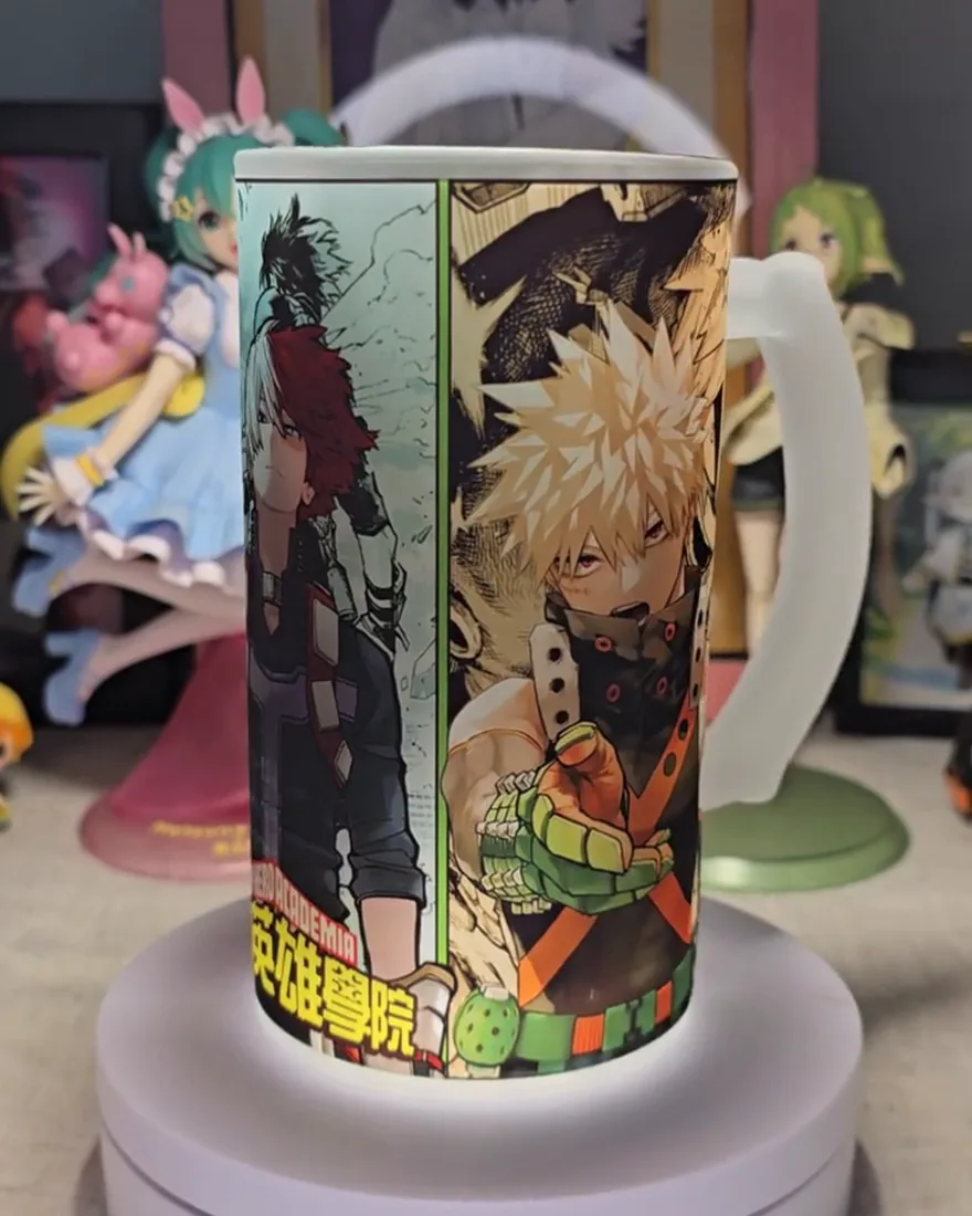 Shopero Deku, Todoroki y Bakugou