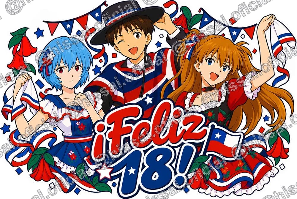 Shopero Evangelion Fiestas Patrias