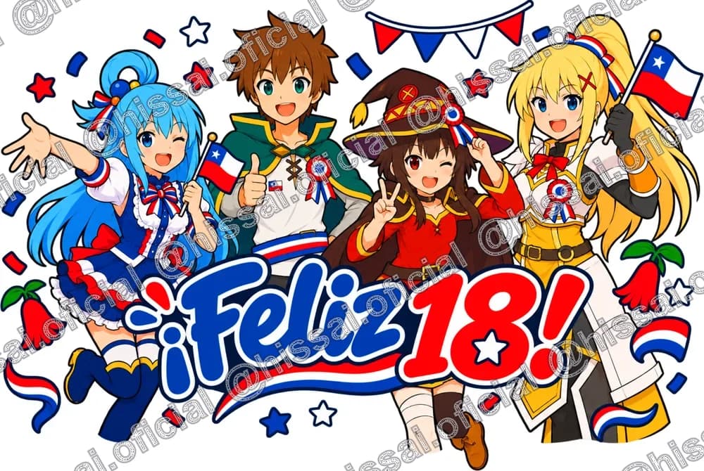 Shopero Konosuba Fiestas Patrias