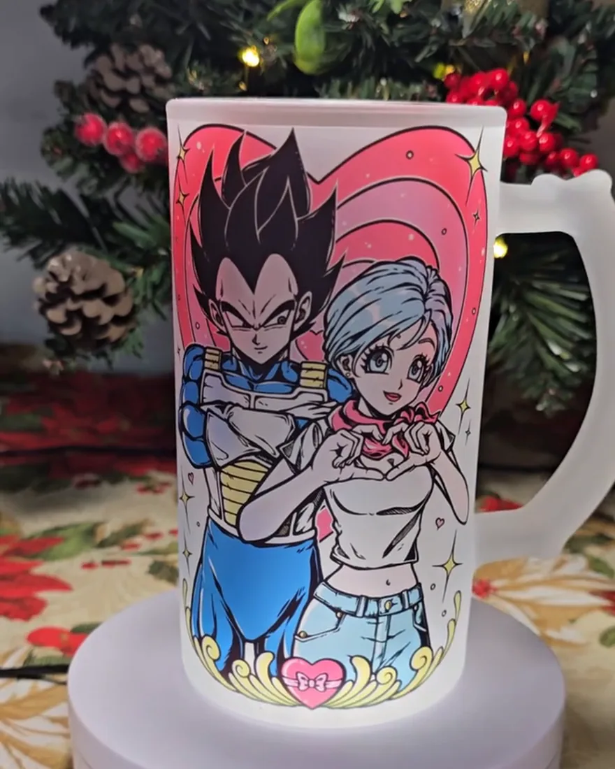 Shopero Vegeta y Bulma