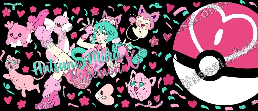 Taza Miku Pokémon